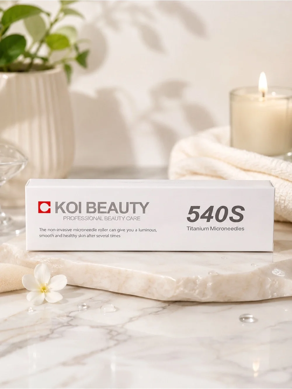 KOI BEAUTY 540S Titanium Microneedles - White